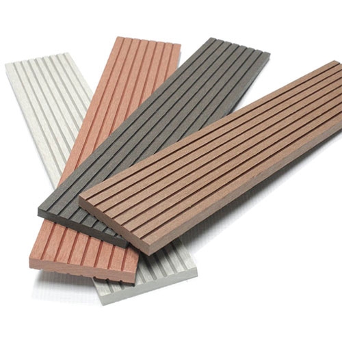 杭州户外地板生产安装厂家供应竖条纹塑木地板材料